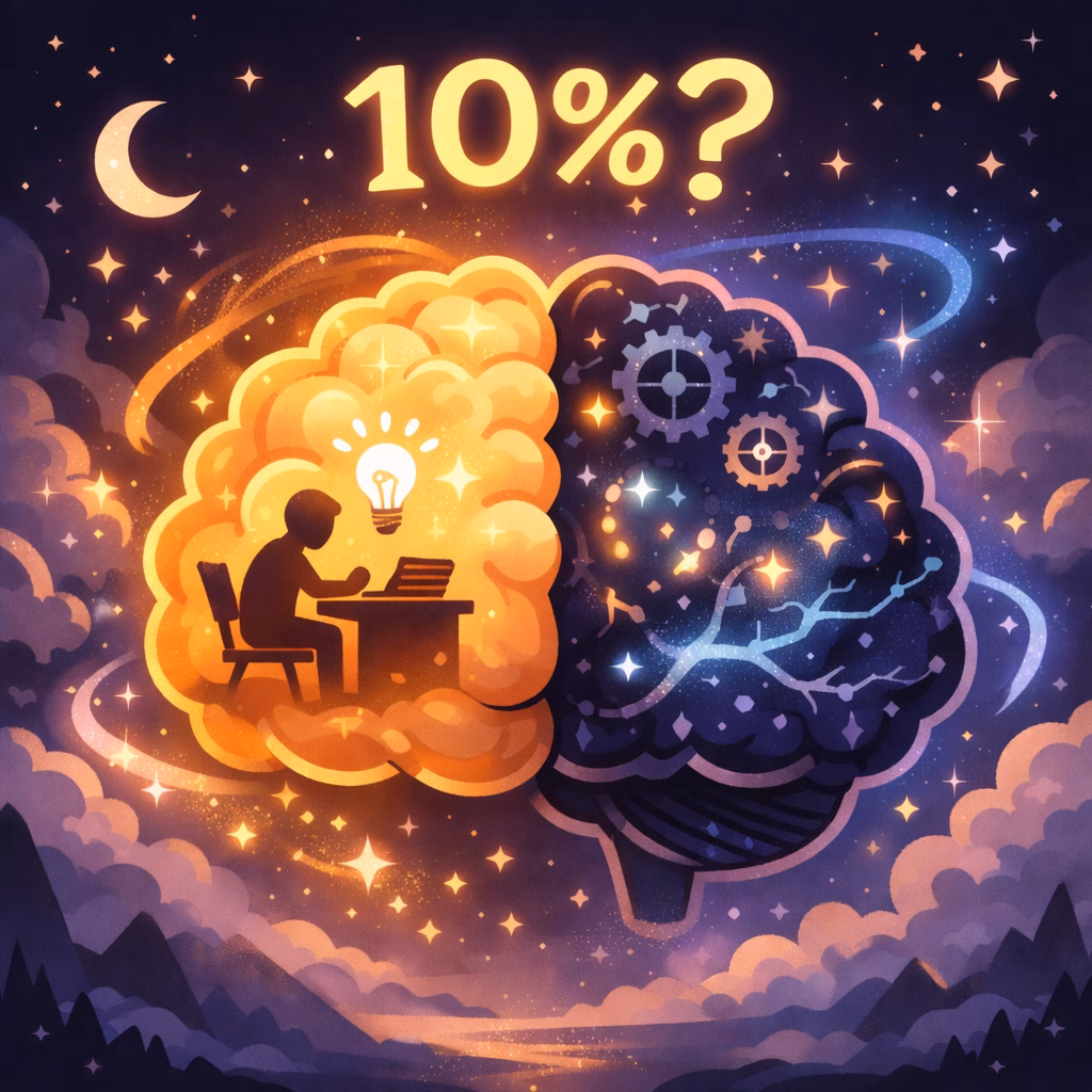 Do we only use 10% of our brains?